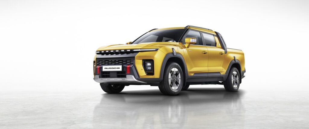 KGM Musso EV: elektrische pick-up voor 44.490 euro