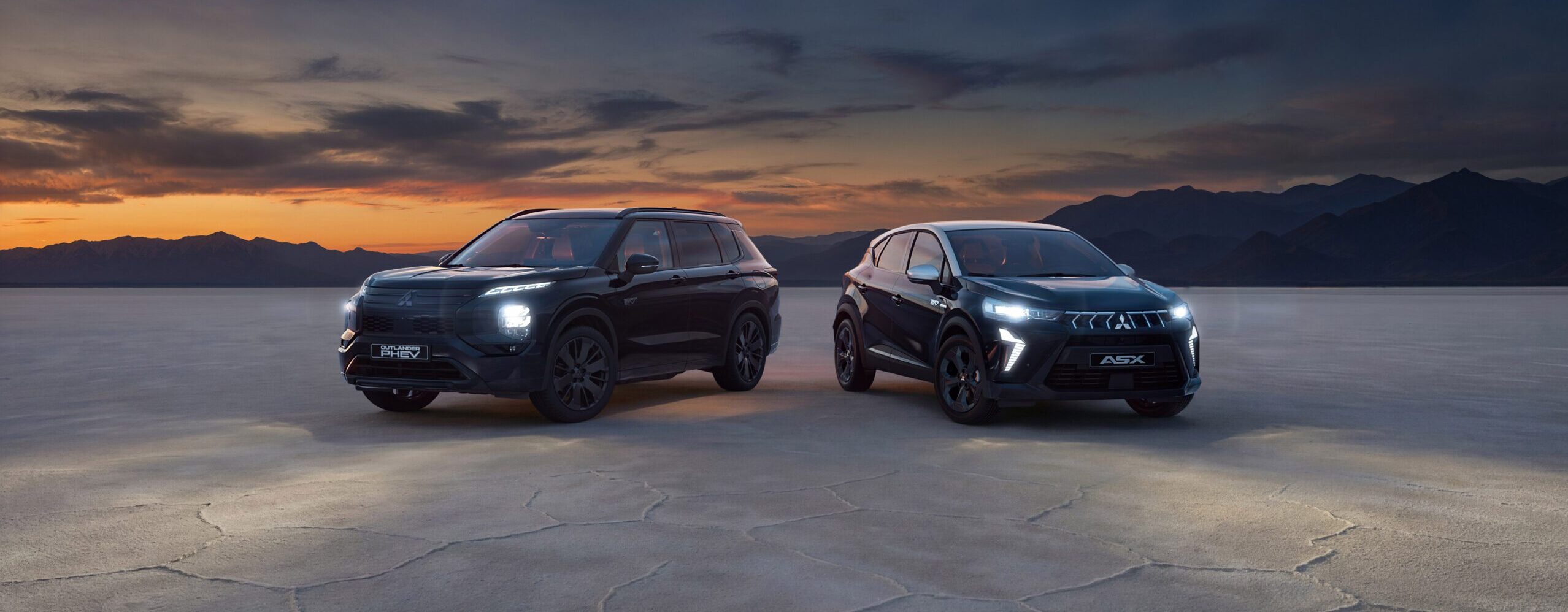 Mitsubishi ASX en Outlander PHEV krijgen duistere Black Edition