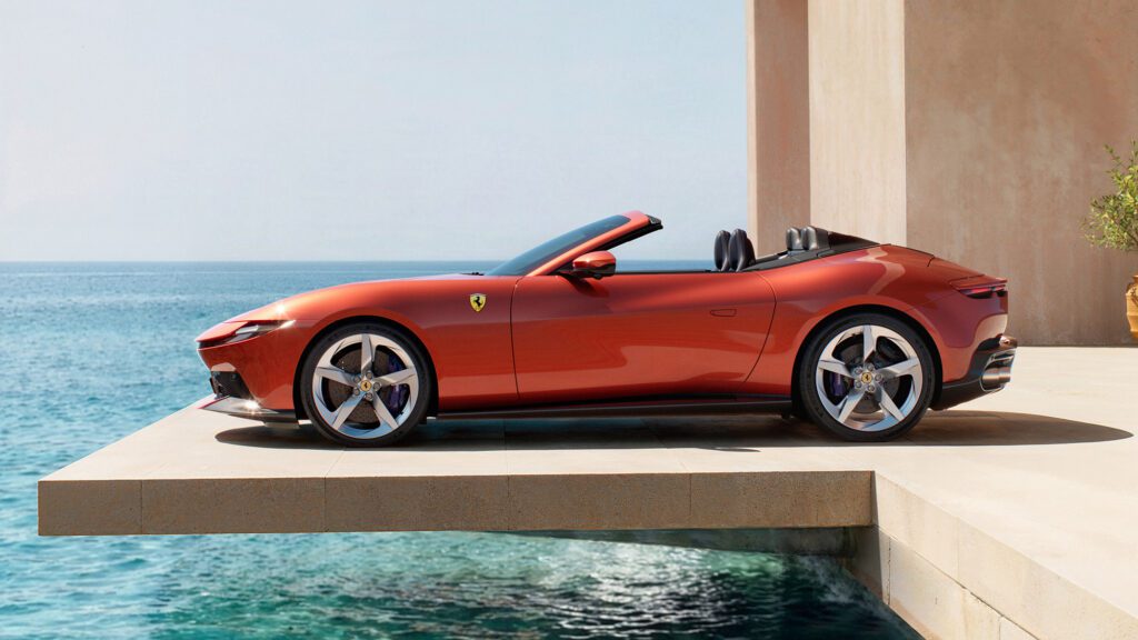 Ferrari Amalfi Spider V8 640 pk cabrio (2026)