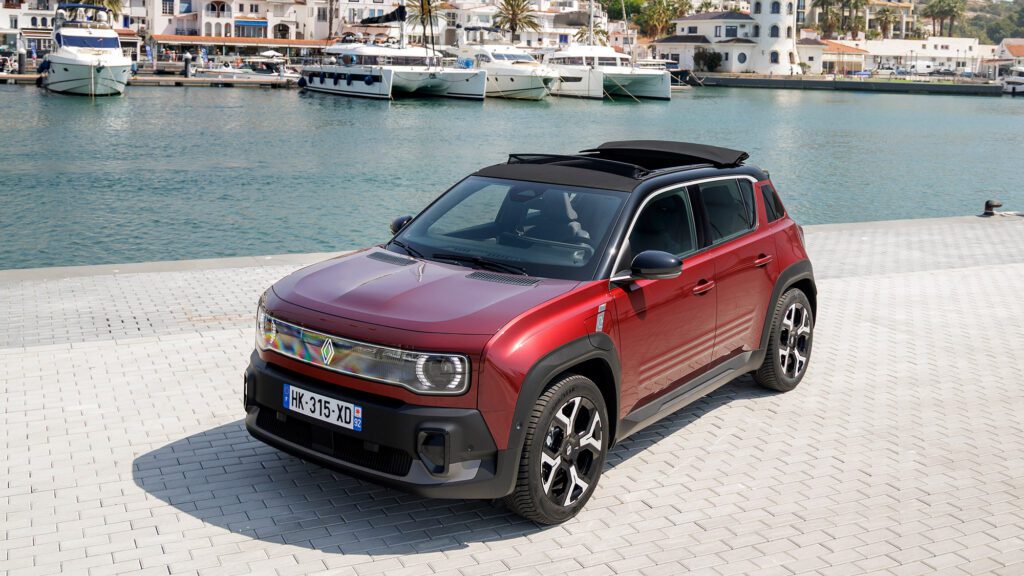 Test Renault 4 Plein Sud E-Tech Electric EV R4 cabrio 52 kWh 150 pk (2026)