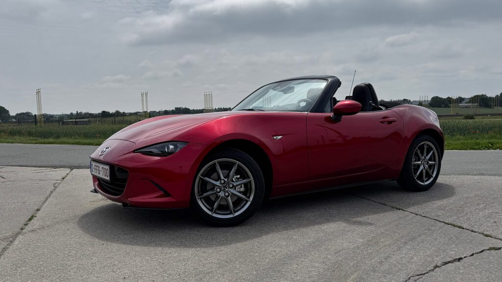 Test Mazda MX-5 Miata ND 1.5i SKYACTIV G 132 pk MY26 Roadster (2026)